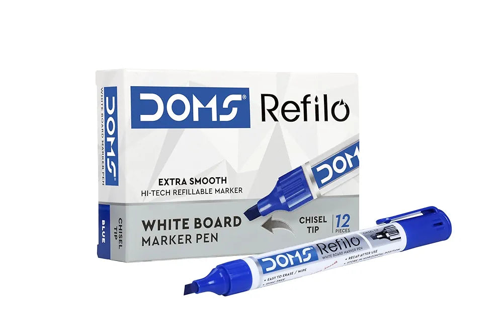 DOMS 7434- BLUE WHITE BOARD MARKER DOMS 7434- BLUE WHITE BOARD MARKER